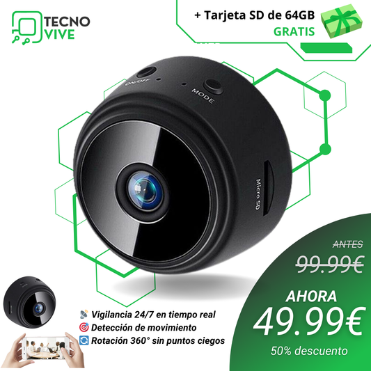 Guardian360™ - MiniCamara de Vigilancia